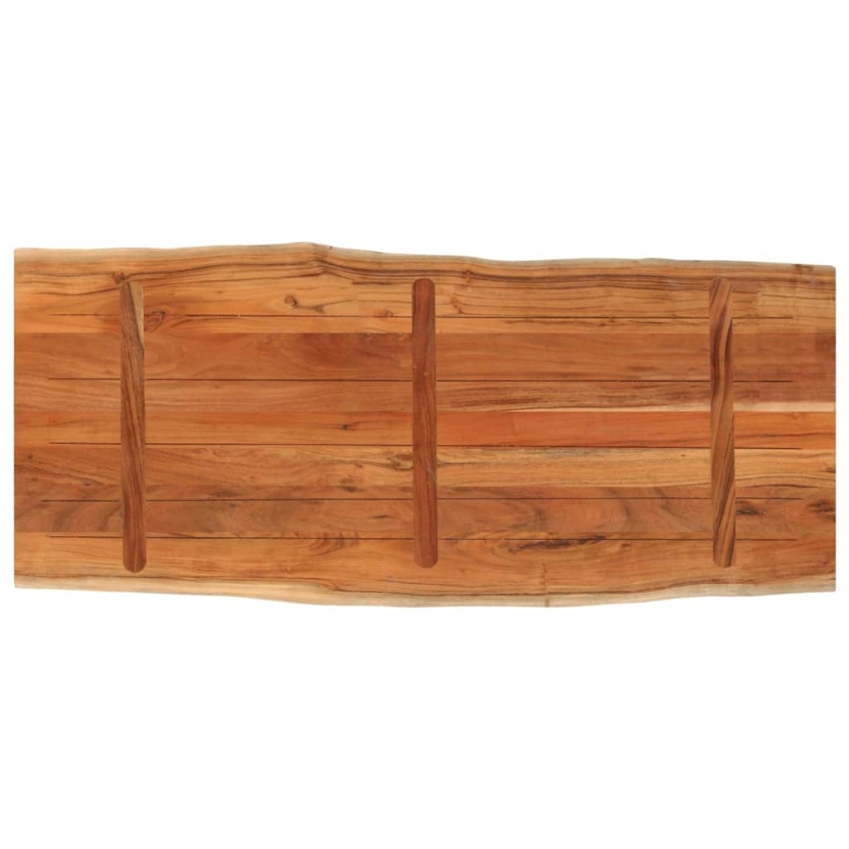 vidaXL Επιφάνεια Τραπεζιού Ορθογώνια 140x60x2,5 εκ. Μασίφ Ξύλο Ακακίας