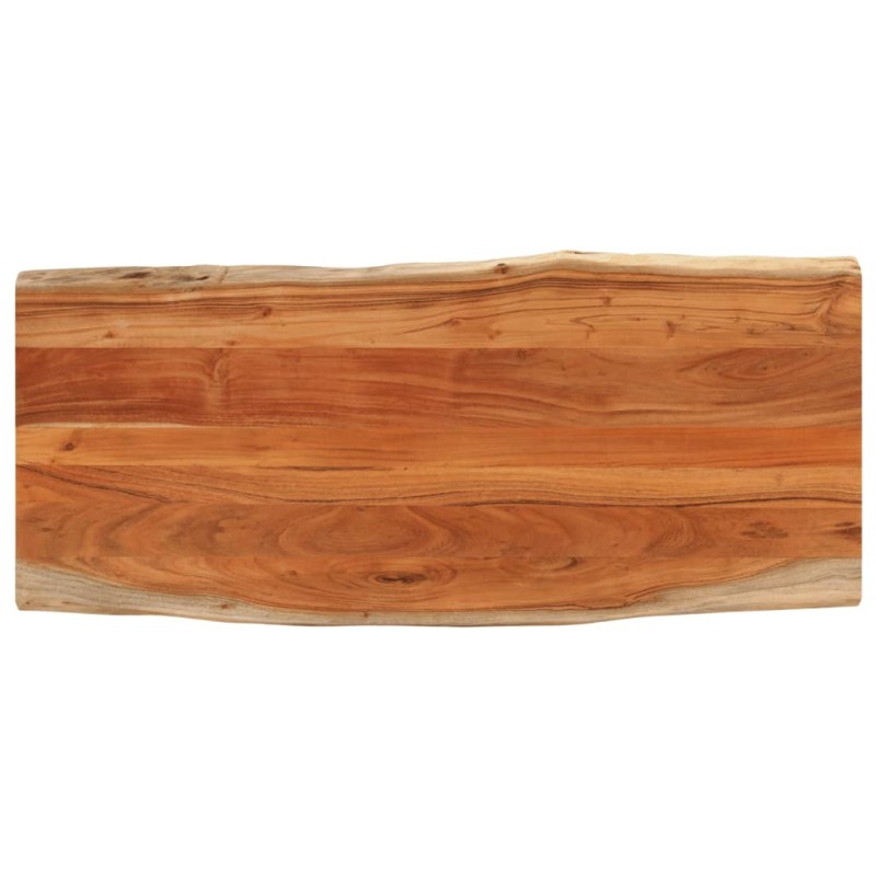 vidaXL Επιφάνεια Τραπεζιού Ορθογώνια 140x60x2,5 εκ. Μασίφ Ξύλο Ακακίας