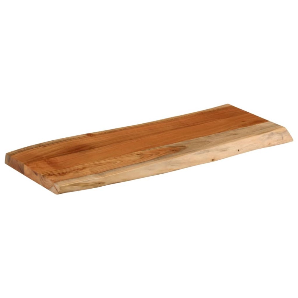 vidaXL Επιφάνεια Τραπεζιού Ορθογώνια 100x40x3,8 εκ. Μασίφ Ξύλο Ακακίας