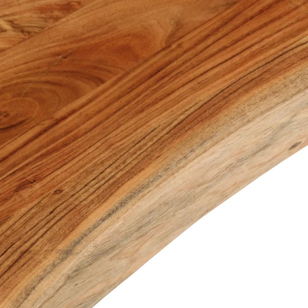 vidaXL Επιφάνεια Τραπεζιού Ορθογώνια 110x40x3,8 εκ. Μασίφ Ξύλο Ακακίας