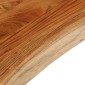 vidaXL Επιφάνεια Τραπεζιού Ορθογώνια 110x40x3,8 εκ. Μασίφ Ξύλο Ακακίας