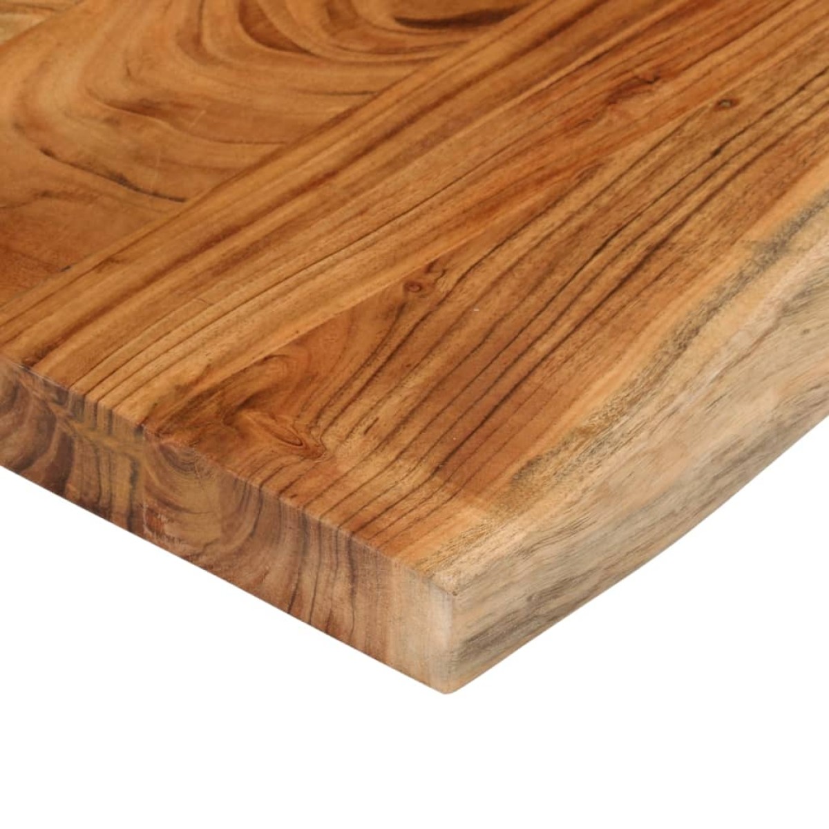 vidaXL Επιφάνεια Τραπεζιού Ορθογώνια 120x40x3,8 εκ. Μασίφ Ξύλο Ακακίας