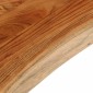 vidaXL Επιφάνεια Τραπεζιού Ορθογώνια 140x40x3,8 εκ. Μασίφ Ξύλο Ακακίας