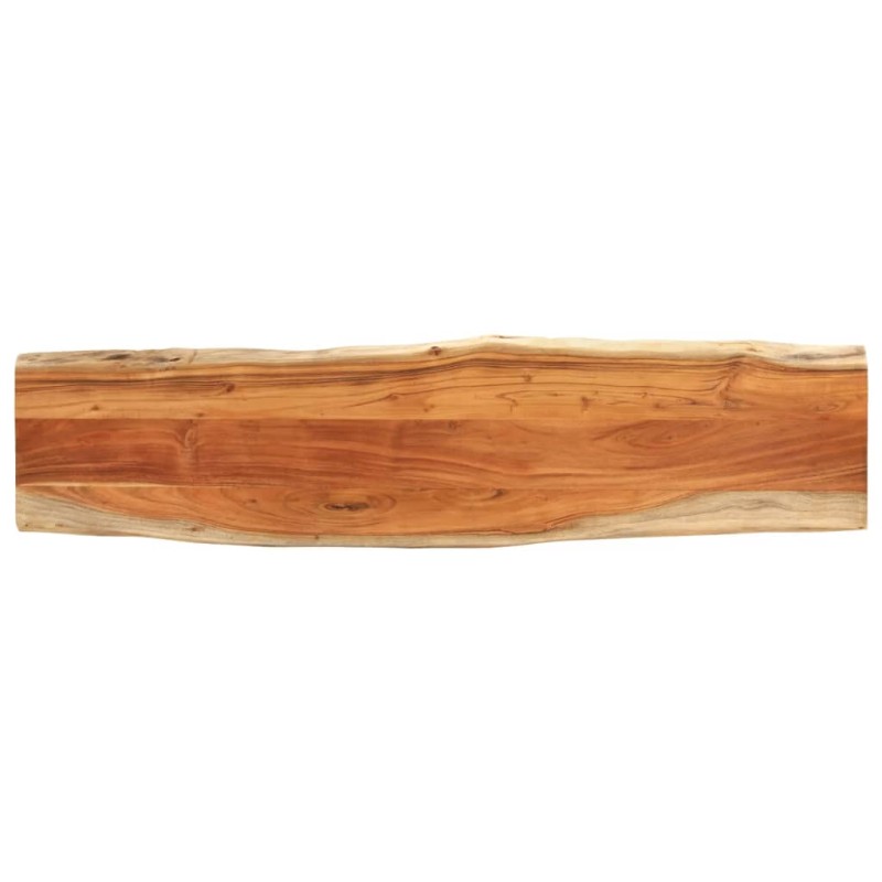 vidaXL Επιφάνεια Τραπεζιού Ορθογώνια 180x40x3,8 εκ. Μασίφ Ξύλο Ακακίας