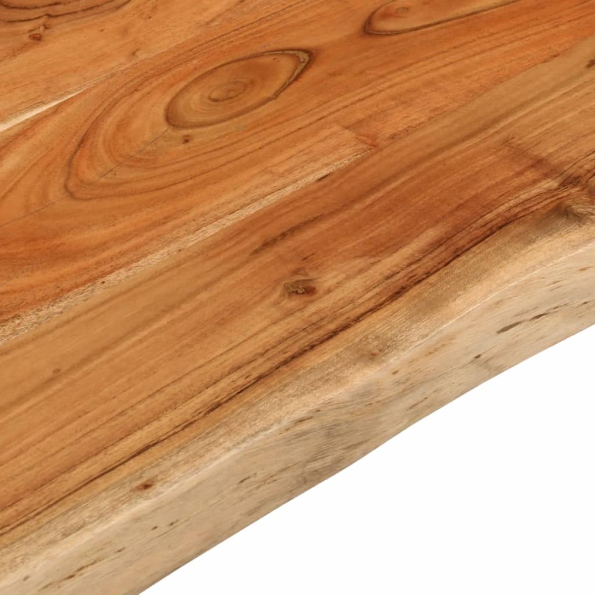 vidaXL Επιφάνεια Τραπεζιού Ορθογώνια 90x60x3,8 εκ. Μασίφ Ξύλο Ακακίας