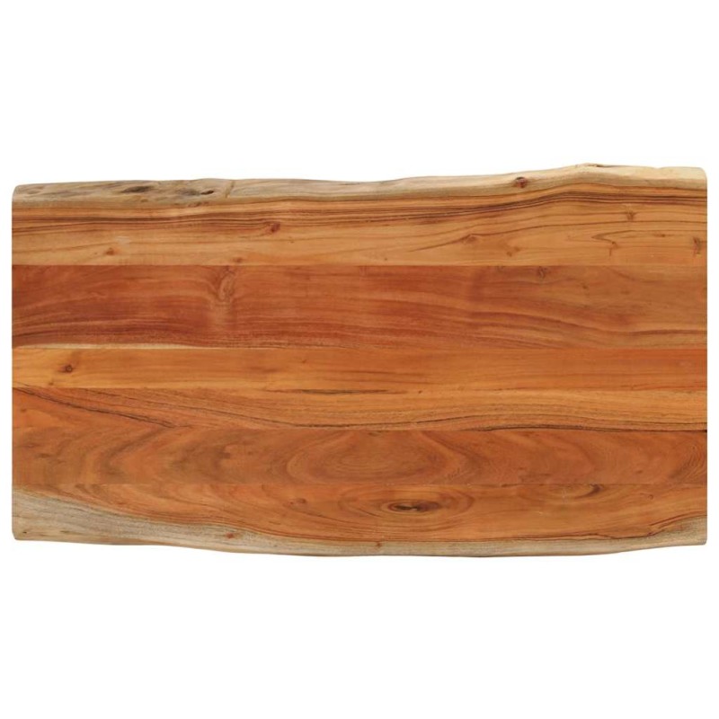vidaXL Επιφάνεια Τραπεζιού Ορθογώνια 100x60x3,8 εκ. Μασίφ Ξύλο Ακακίας