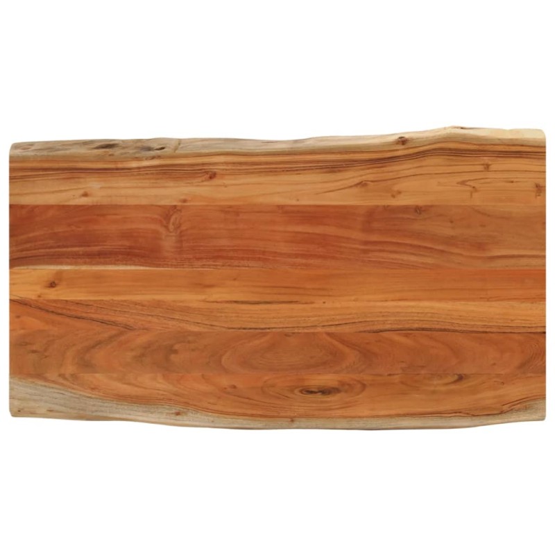 vidaXL Επιφάνεια Τραπεζιού Ορθογώνια 110x60x3,8 εκ. Μασίφ Ξύλο Ακακίας