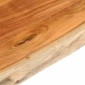vidaXL Επιφάνεια Τραπεζιού Ορθογώνια 120x60x3,8 εκ. Μασίφ Ξύλο Ακακίας