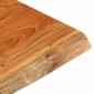 vidaXL Επιφάνεια Τραπεζιού Ορθογώνια 80x80x3,8 εκ. Μασίφ Ξύλο Ακακίας