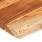 vidaXL Επιφάνεια Τραπεζιού Ορθογώνια 100x80x3,8 εκ. Μασίφ Ξύλο Ακακίας
