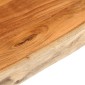 vidaXL Επιφάνεια Τραπεζιού Ορθογώνια 110x80x3,8 εκ. Μασίφ Ξύλο Ακακίας