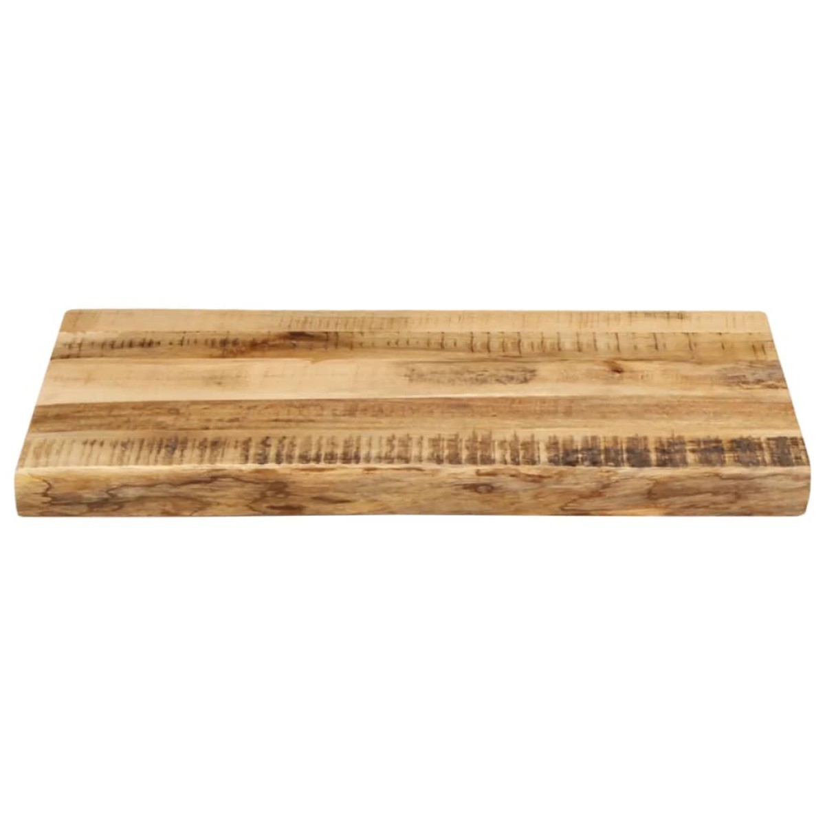 vidaXL Επιφάνεια Τραπεζιού 50x40x2,5 εκ. Live Edge Μασίφ Ξύλο Μάνγκο