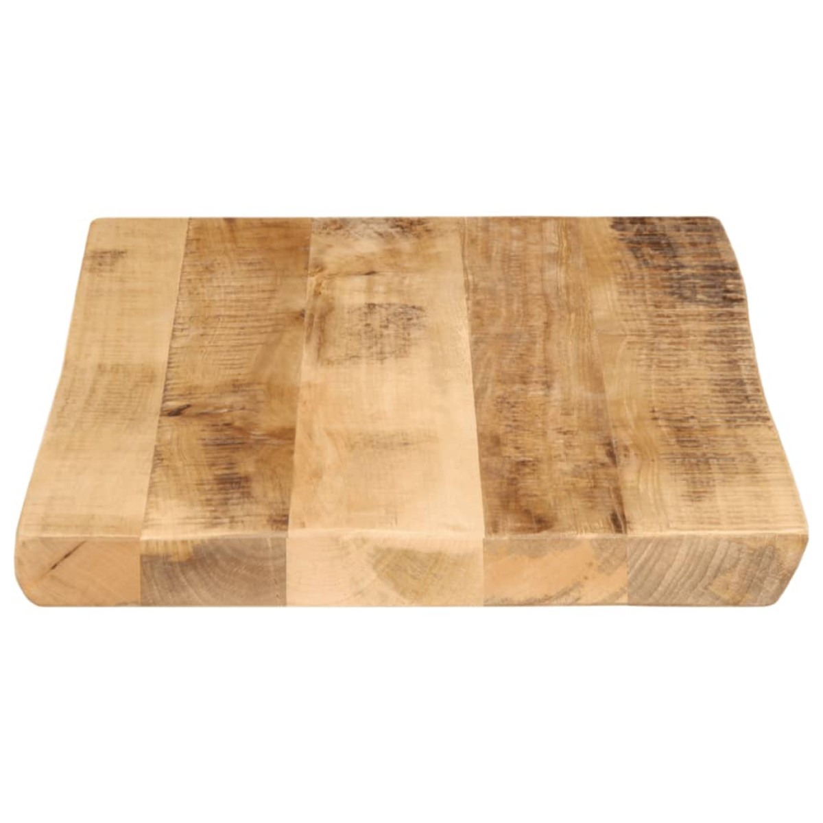 vidaXL Επιφάνεια Τραπεζιού 50x40x2,5 εκ. Live Edge Μασίφ Ξύλο Μάνγκο