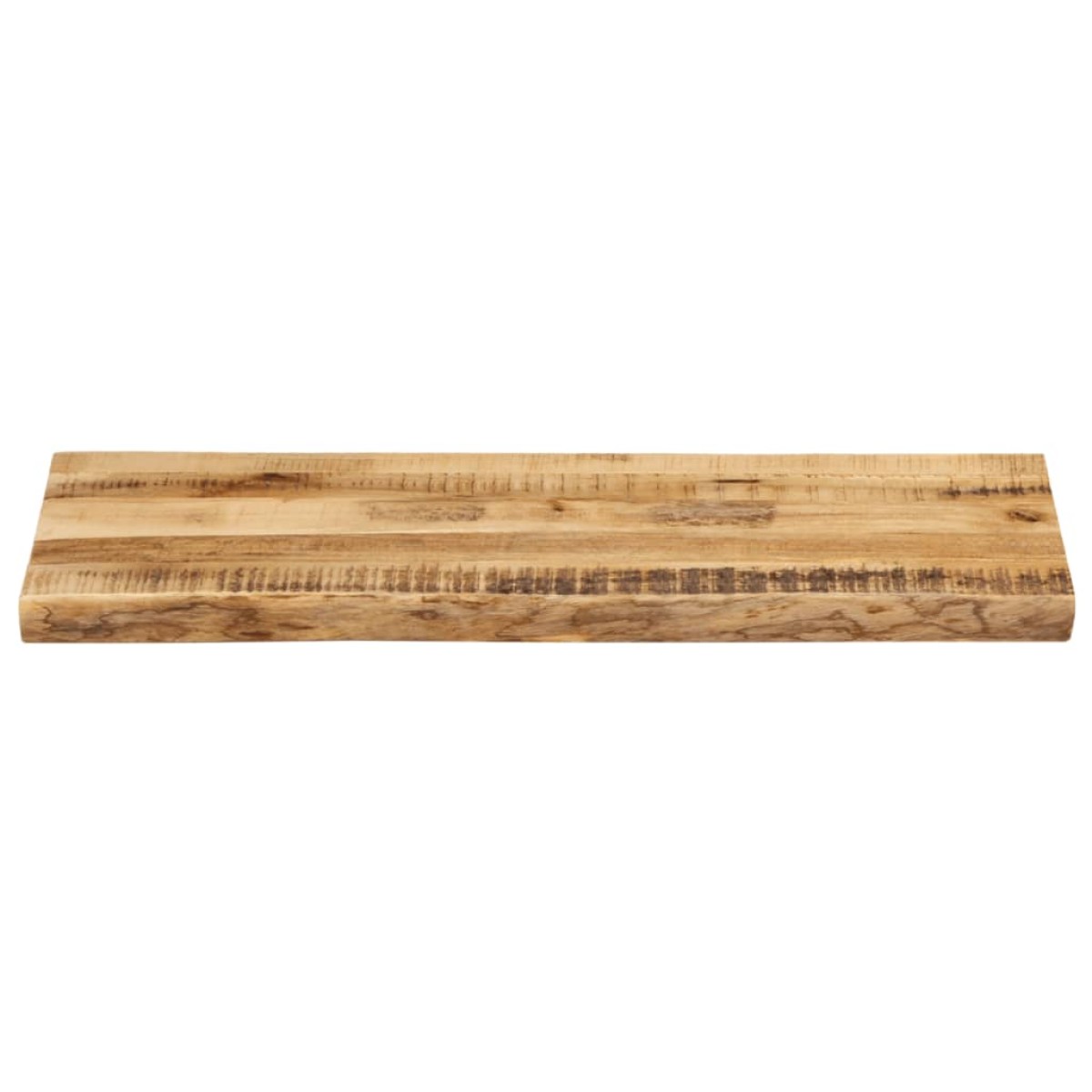 vidaXL Επιφάνεια Τραπεζιού 90x40x2,5 εκ. Live Edge Μασίφ Ξύλο Μάνγκο
