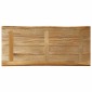 vidaXL Επιφάνεια Τραπεζιού 100x40x2,5 εκ. Live Edge Μασίφ Ξύλο Μάνγκο