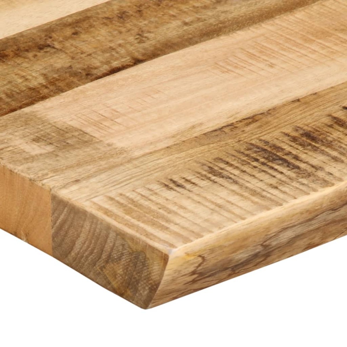 vidaXL Επιφάνεια Τραπεζιού 140x40x2,5 εκ. Live Edge Μασίφ Ξύλο Μάνγκο