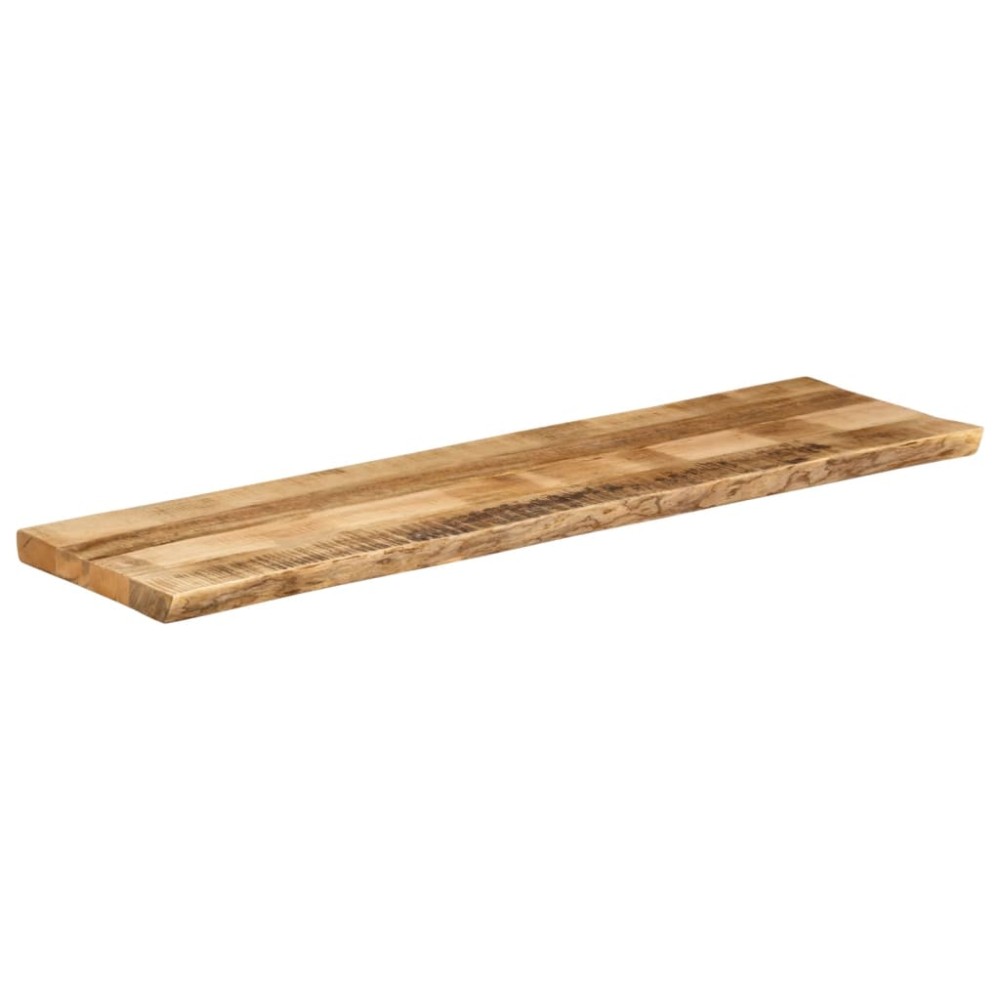 vidaXL Επιφάνεια Τραπεζιού 160x40x2,5 εκ. Live Edge Μασίφ Ξύλο Μάνγκο