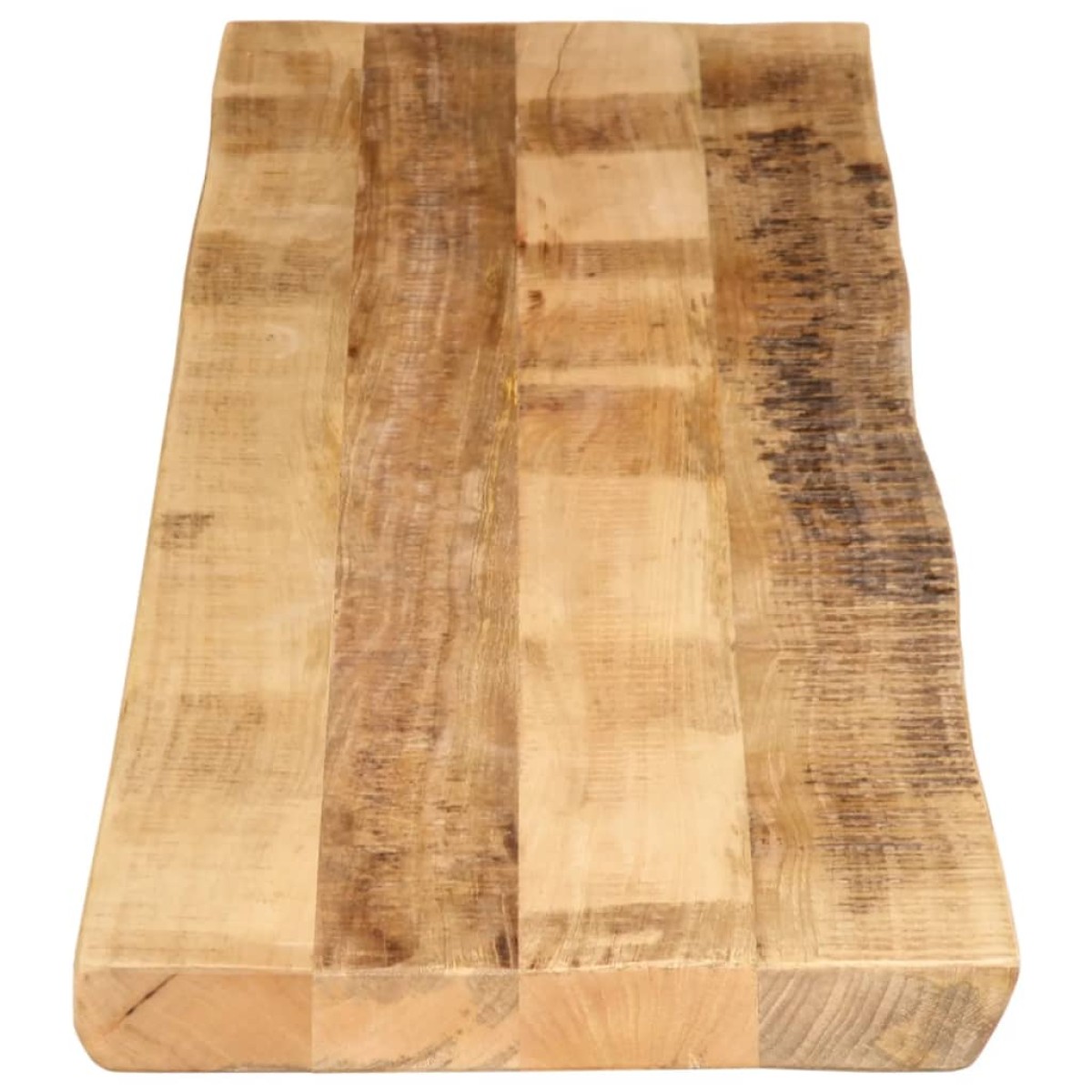 vidaXL Επιφάνεια Τραπεζιού 160x40x2,5 εκ. Live Edge Μασίφ Ξύλο Μάνγκο