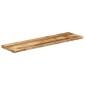 vidaXL Επιφάνεια Τραπεζιού 180x40x2,5 εκ. Live Edge Μασίφ Ξύλο Μάνγκο