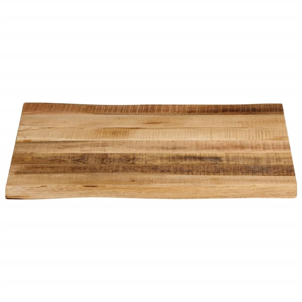 vidaXL Επιφάνεια Τραπεζιού 60x60x2,5 εκ. Live Edge Μασίφ Ξύλο Μάνγκο