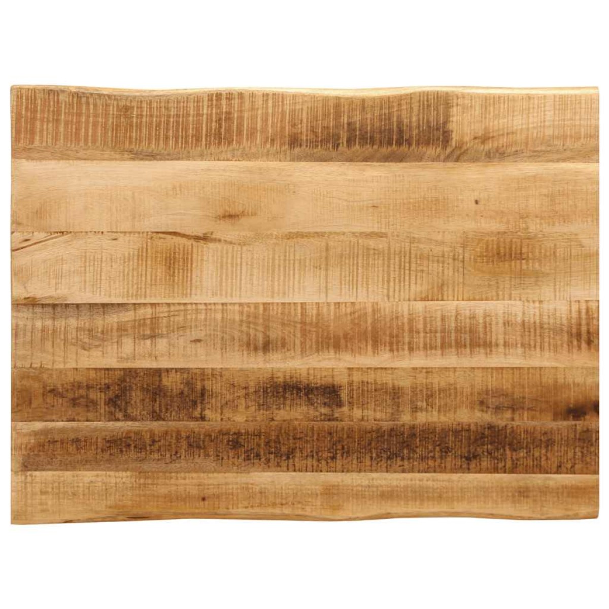 vidaXL Επιφάνεια Τραπεζιού 80x60x2,5 εκ. Live Edge Μασίφ Ξύλο Μάνγκο
