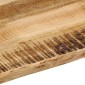 vidaXL Επιφάνεια Τραπεζιού 80x60x2,5 εκ. Live Edge Μασίφ Ξύλο Μάνγκο