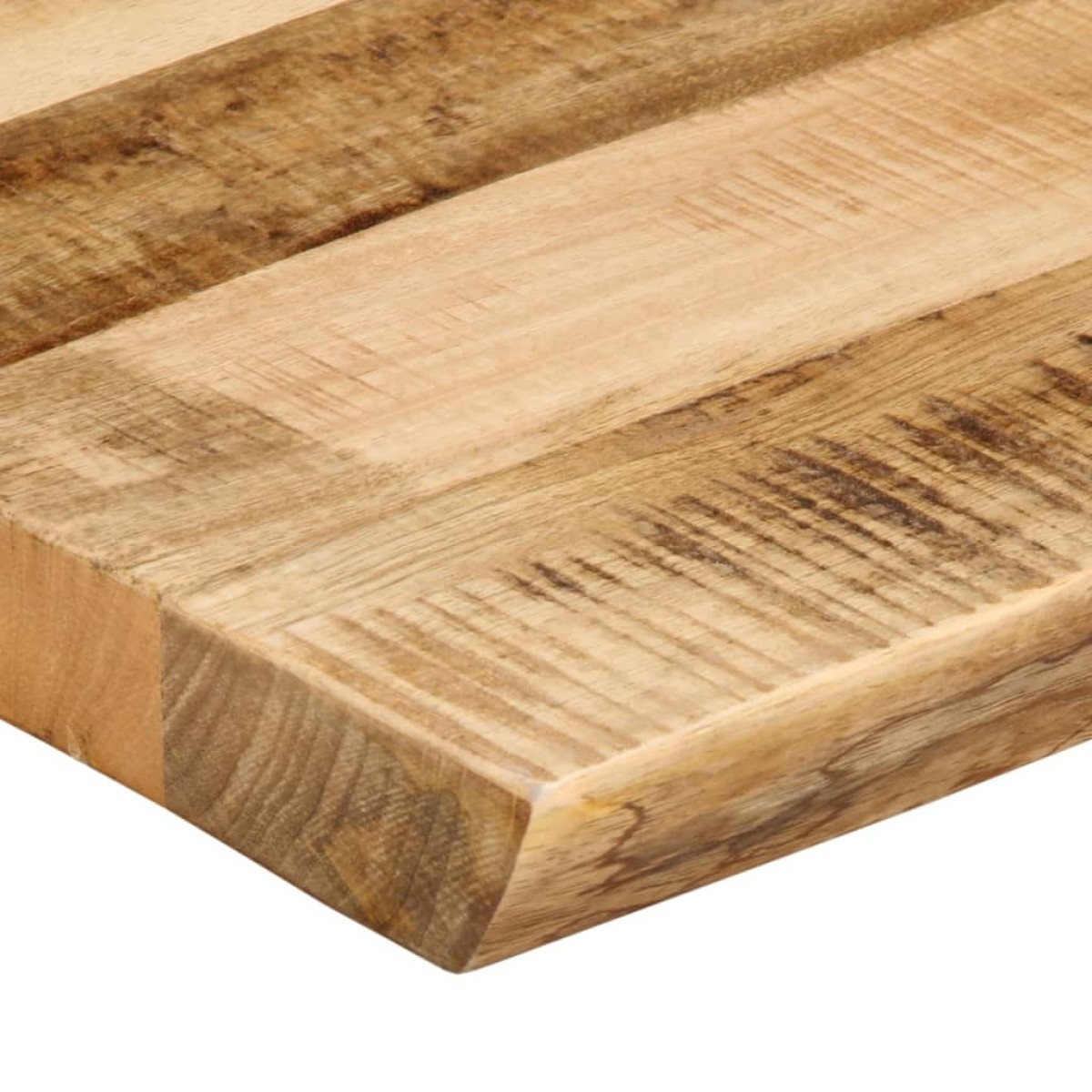 vidaXL Επιφάνεια Τραπεζιού 110x60x2,5 εκ. Live Edge Μασίφ Ξύλο Μάνγκο