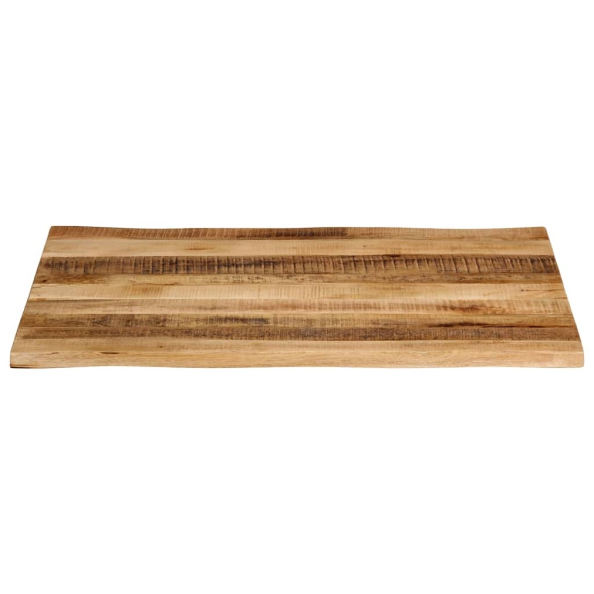 vidaXL Επιφάνεια Τραπεζιού 100x80x2,5 εκ. Live Edge Μασίφ Ξύλο Μάνγκο