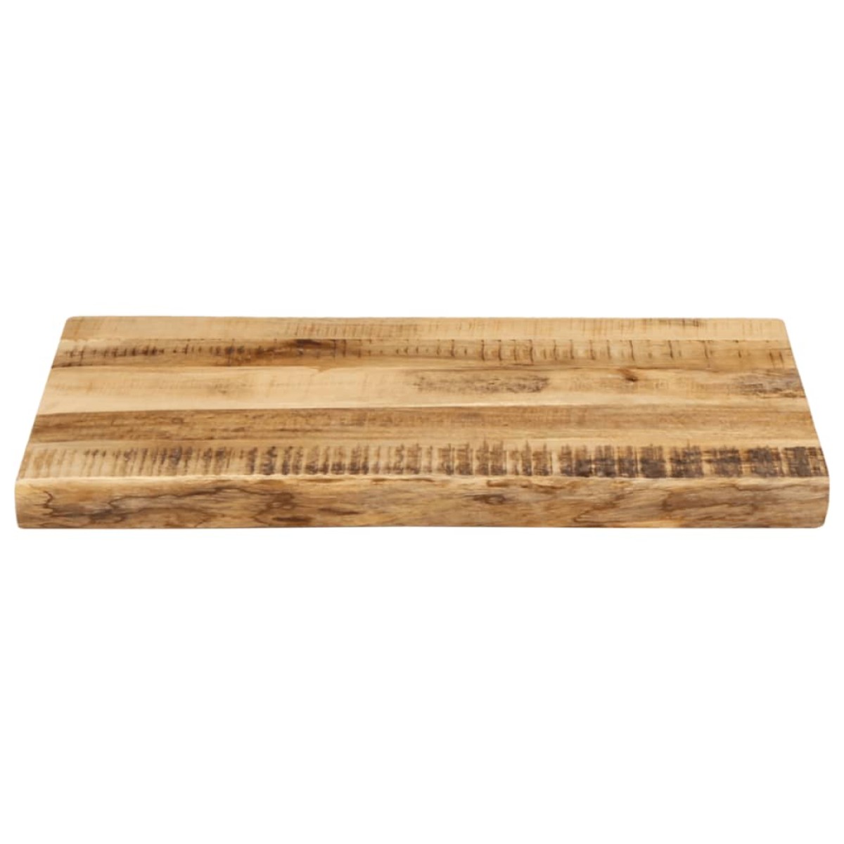 vidaXL Επιφάνεια Τραπεζιού 50x40x3,8 εκ. Live Edge Μασίφ Ξύλο Μάνγκο