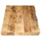 vidaXL Επιφάνεια Τραπεζιού 140x40x3,8 εκ. Live Edge Μασίφ Ξύλο Μάνγκο