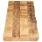 vidaXL Επιφάνεια Τραπεζιού 180x40x3,8 εκ. Live Edge Μασίφ Ξύλο Μάνγκο