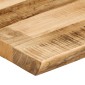 vidaXL Επιφάνεια Τραπεζιού 180x40x3,8 εκ. Live Edge Μασίφ Ξύλο Μάνγκο