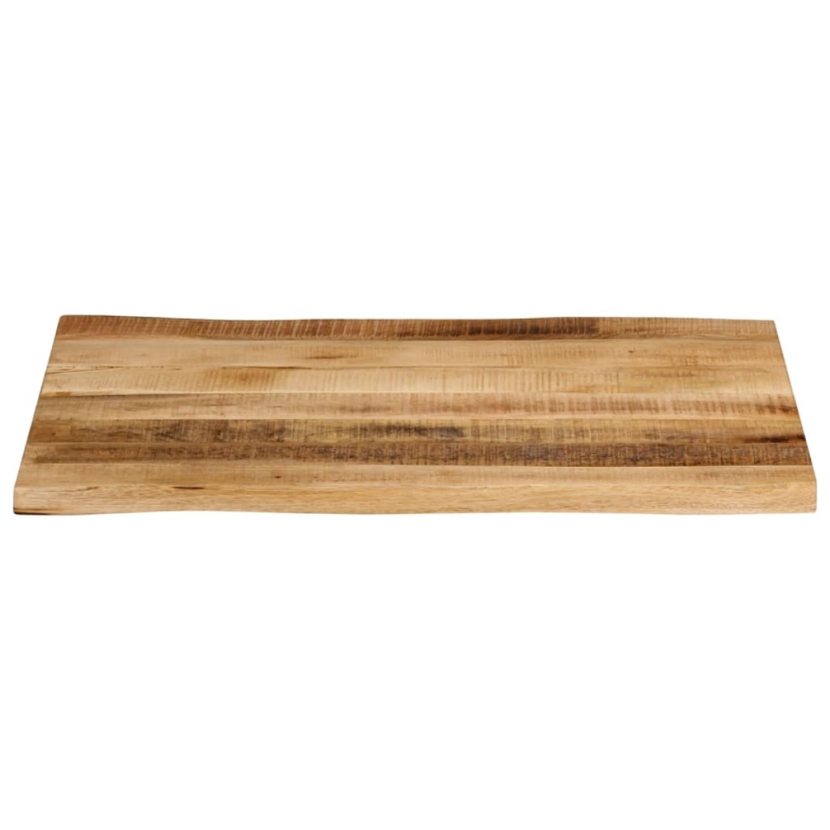 vidaXL Επιφάνεια Τραπεζιού 90x60x3,8 εκ. Live Edge Μασίφ Ξύλο Μάνγκο
