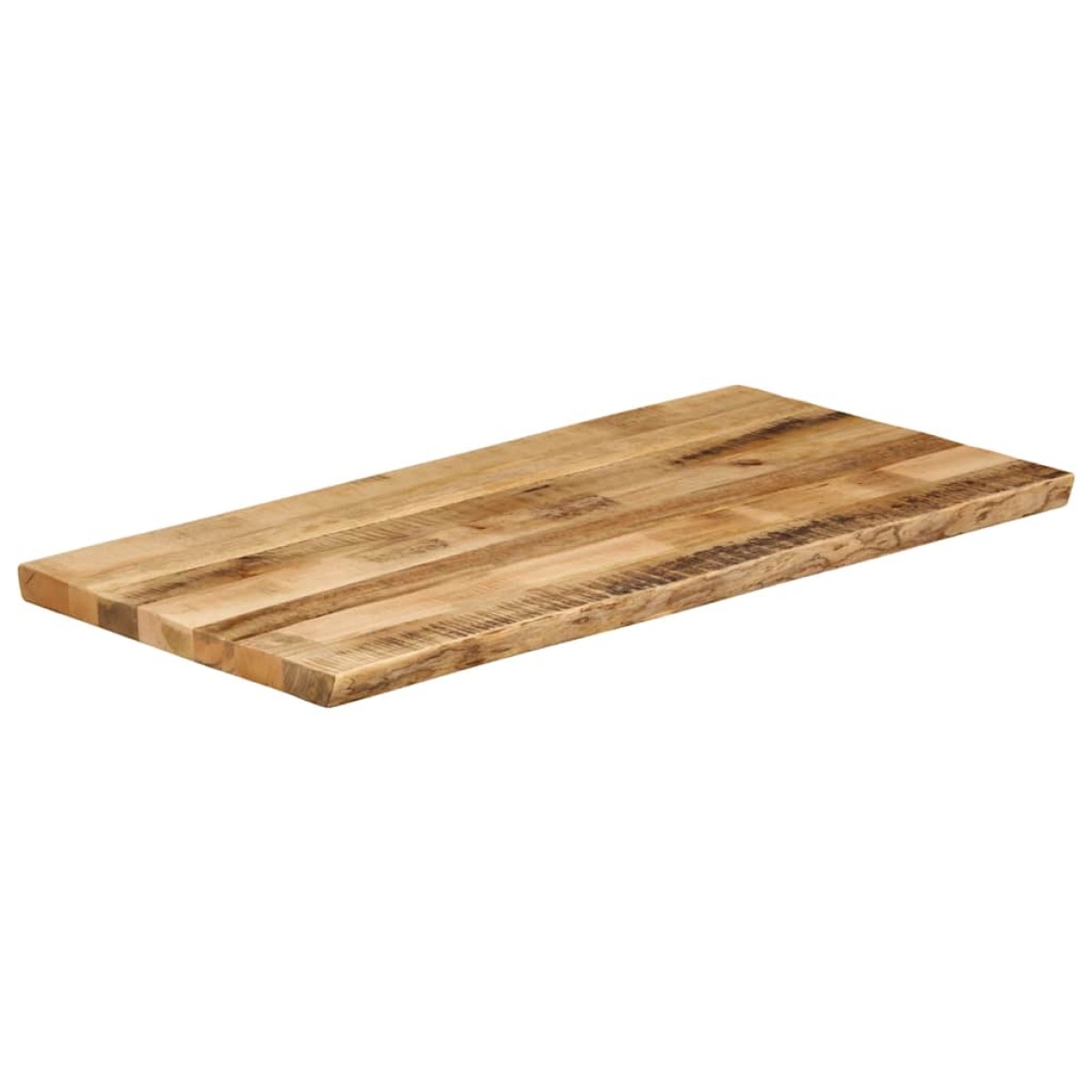vidaXL Επιφάνεια Τραπεζιού 100x60x3,8 εκ. Live Edge Μασίφ Ξύλο Μάνγκο