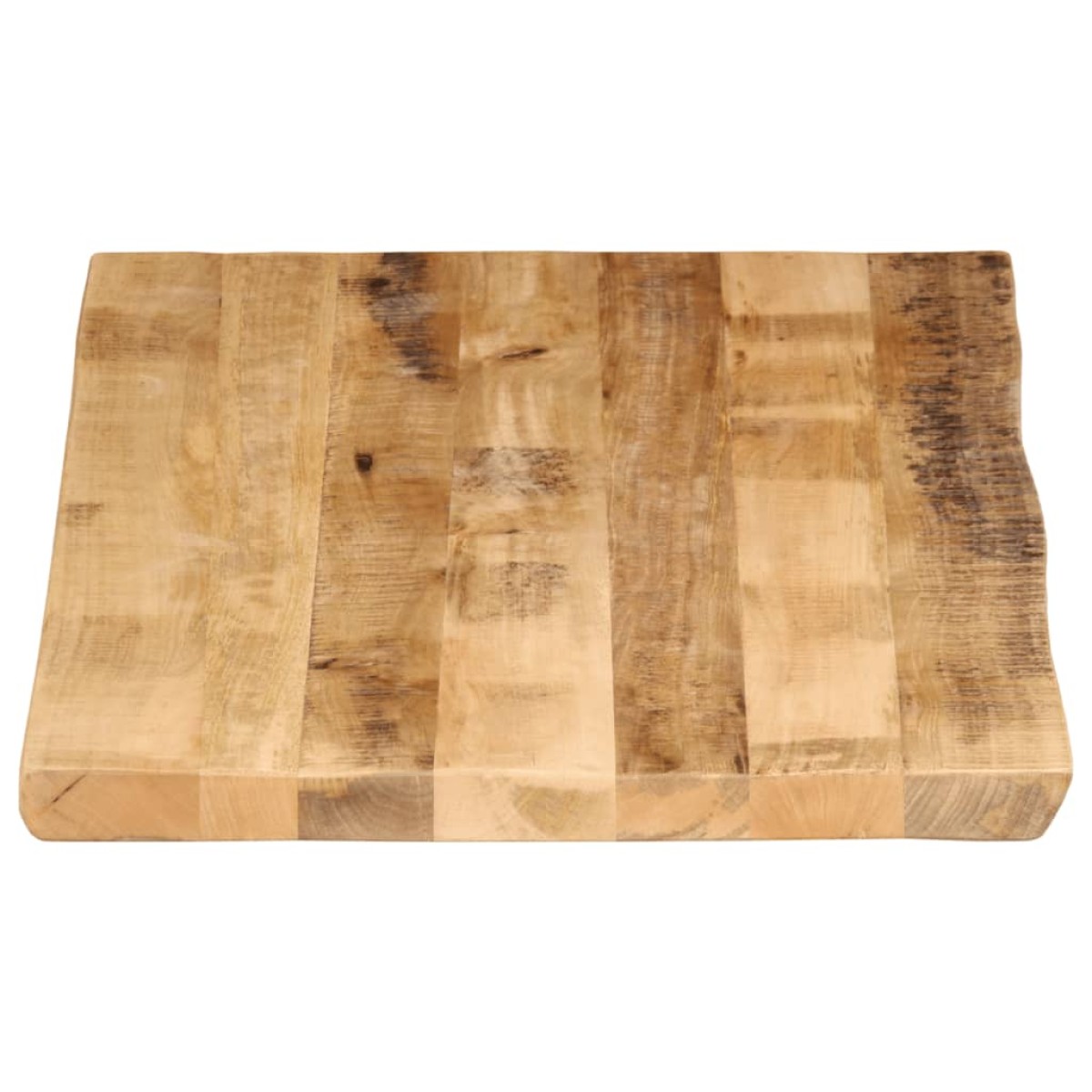 vidaXL Επιφάνεια Τραπεζιού 110x60x3,8 εκ. Live Edge Μασίφ Ξύλο Μάνγκο
