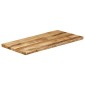 vidaXL Επιφάνεια Τραπεζιού 120x60x3,8 εκ. Live Edge Μασίφ Ξύλο Μάνγκο