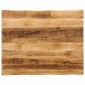 vidaXL Επιφάνεια Τραπεζιού Live Edge 100x80x3,8 εκ. από Μασίφ Ξύλο Ακατέργαστου Μάνγκο