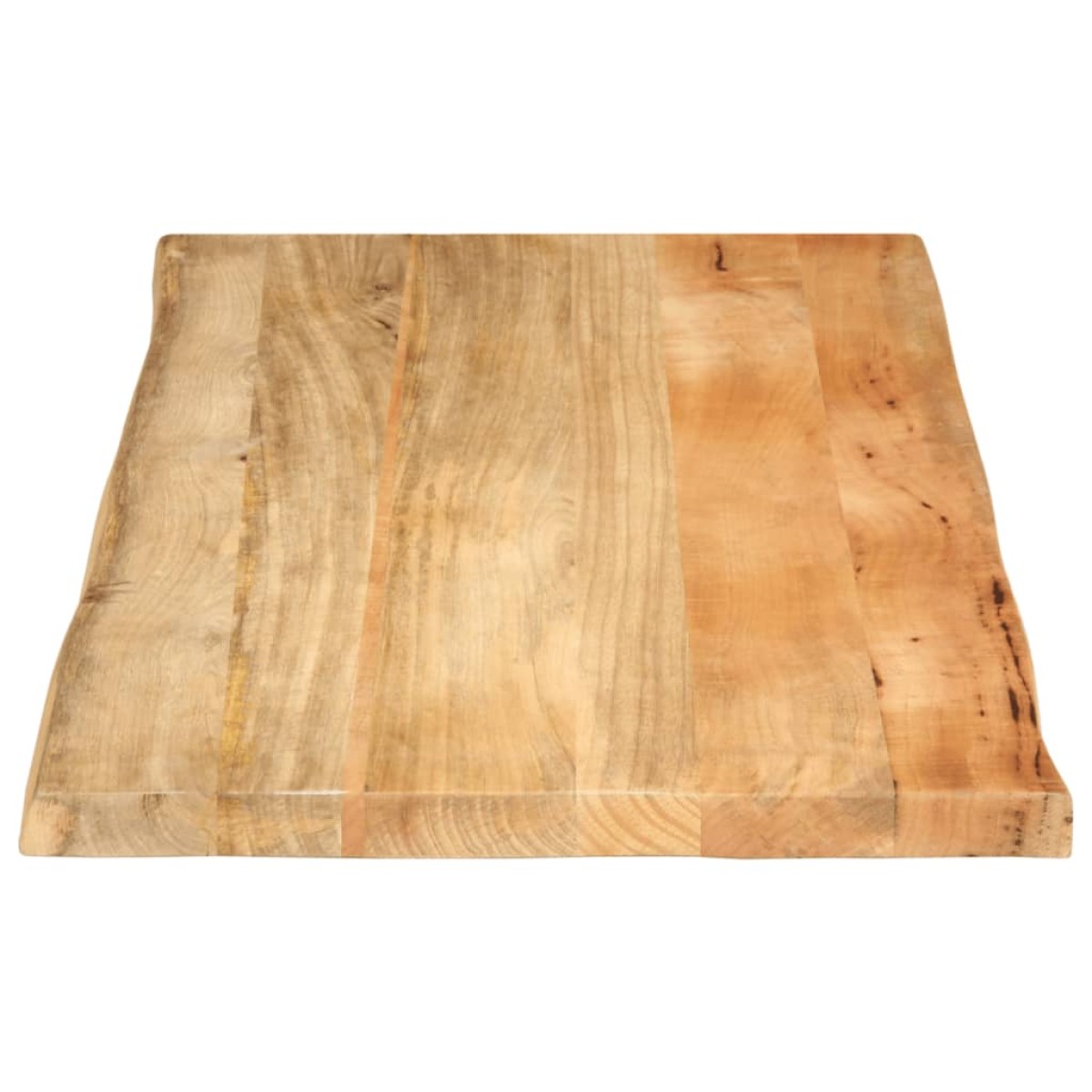 vidaXL Επιφάνεια Τραπεζιού 110x60x3,8 εκ. Live Edge Μασίφ Ξύλο Μάνγκο