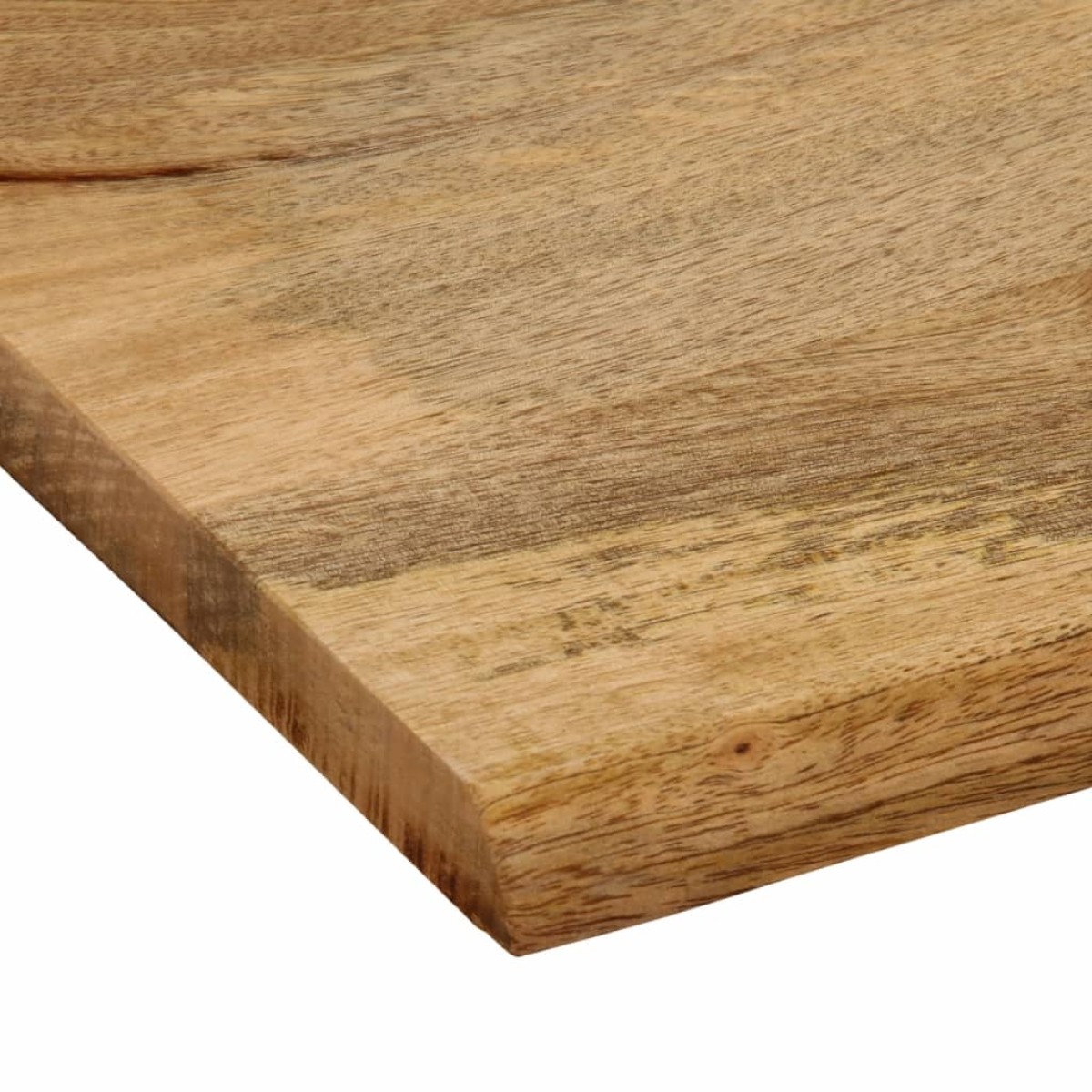 vidaXL Επιφάνεια Τραπεζιού 90x80x3,8 εκ. Live Edge Μασίφ Ξύλο Μάνγκο