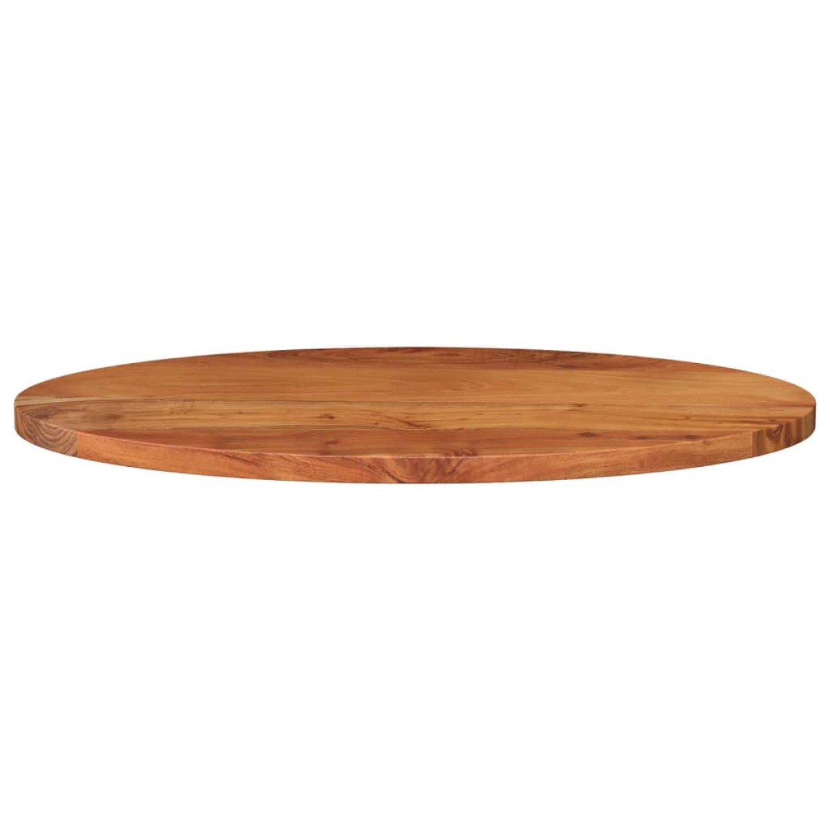 vidaXL Επιφάνεια Τραπεζιού Οβάλ 120x50x3,8 εκ. Μασίφ Ξύλο Ακακίας