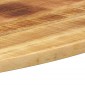 vidaXL Επιφάνεια Τραπεζιού Οβάλ 100x40x2,5 εκ. Μασίφ Ξύλο Μάνγκο