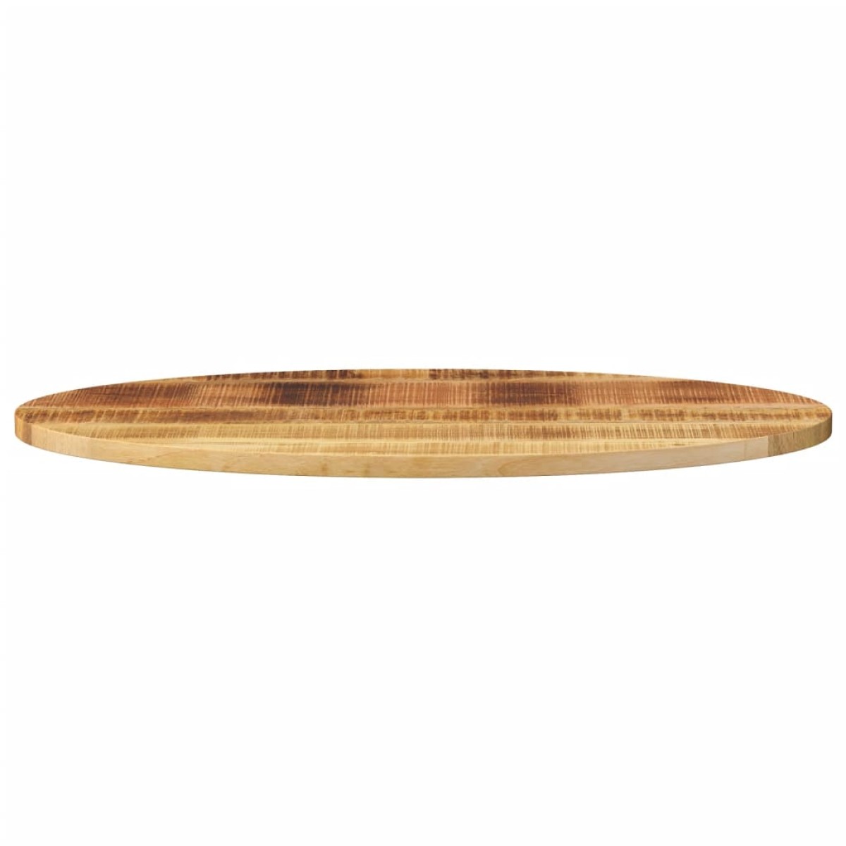 vidaXL Επιφάνεια Τραπεζιού Οβάλ 110x40x2,5 εκ. Μασίφ Ξύλο Μάνγκο