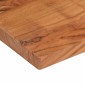 vidaXL Επιφάνεια Γραφείου Ορθογώνια 140x50x2,5 εκ. Μασίφ Ξύλο Ακακίας