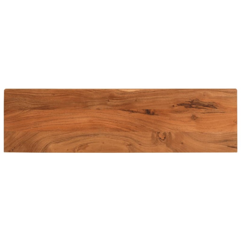 vidaXL Επιφάνεια Τραπεζιού Ορθογώνια 110x20x3,8 εκ. από Μασίφ Ξύλο Ακακίας