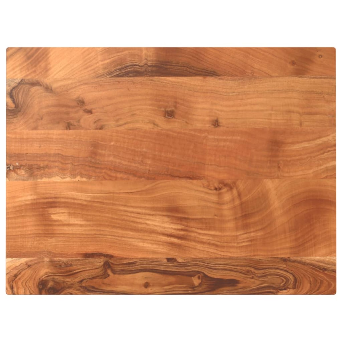 vidaXL Επιφάνεια Τραπεζιού Ορθογώνια 70x50x3,8 εκ. Μασίφ Ξύλο Ακακίας