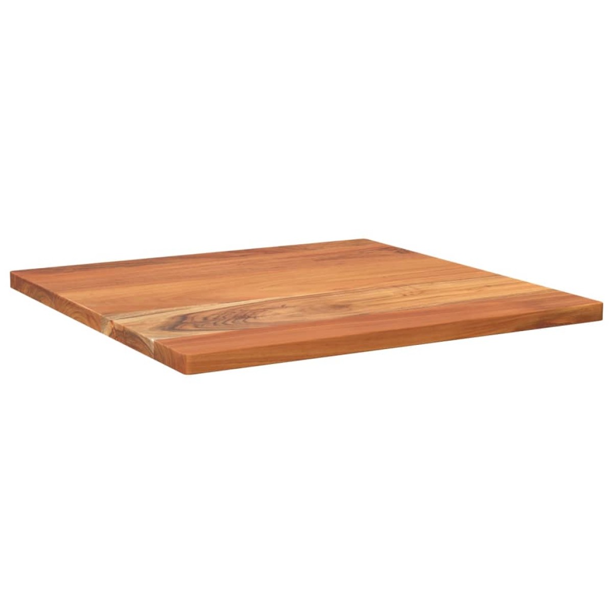vidaXL Επιφάνεια Τραπεζιού Τετράγωνη 60x60x3,8 εκ. Μασίφ Ξύλο Οξιάς