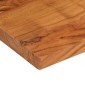 vidaXL Επιφάνεια Τραπεζιού Ορθογώνια 80x60x3,8 εκ. Μασίφ Ξύλο Ακακίας