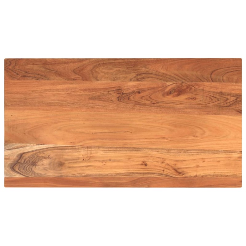 vidaXL Επιφάνεια Τραπεζιού Ορθογώνια 120x60x3,8 εκ. Μασίφ Ξύλο Ακακίας