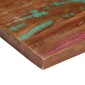 vidaXL Επιφάνεια Τραπεζιού Ορθογώνια 100x80x2,5 εκ. Ανακυκλωμένο Ξύλο