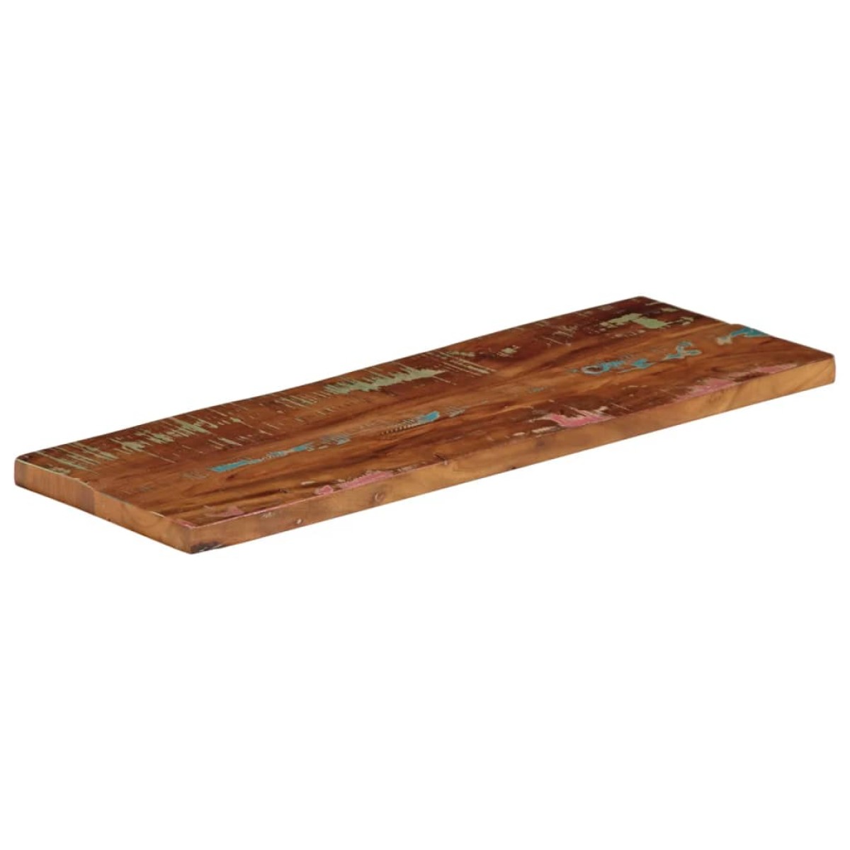 vidaXL Επιφάνεια Τραπεζιού Ορθογώνια 80x20x3,8 εκ. Ανακυκλωμένο Ξύλο